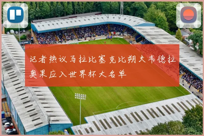 记者热议马拉比塞克比朔夫韦德拉奥果应入世界杯大名单